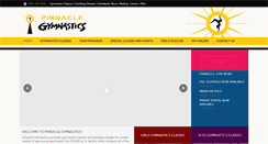 Desktop Screenshot of pinnaclegym.com